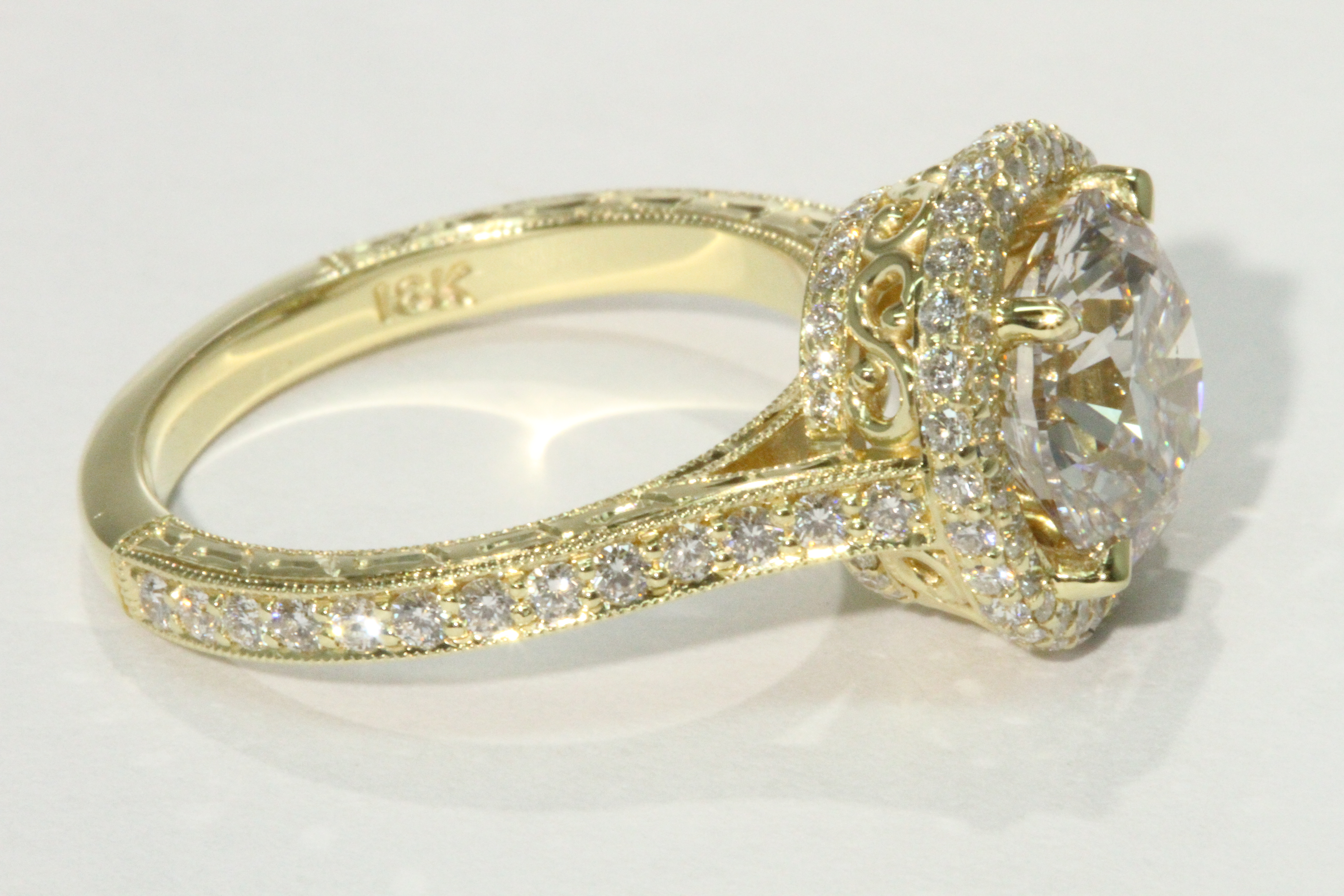 unique diamond engagement rings Boston MA